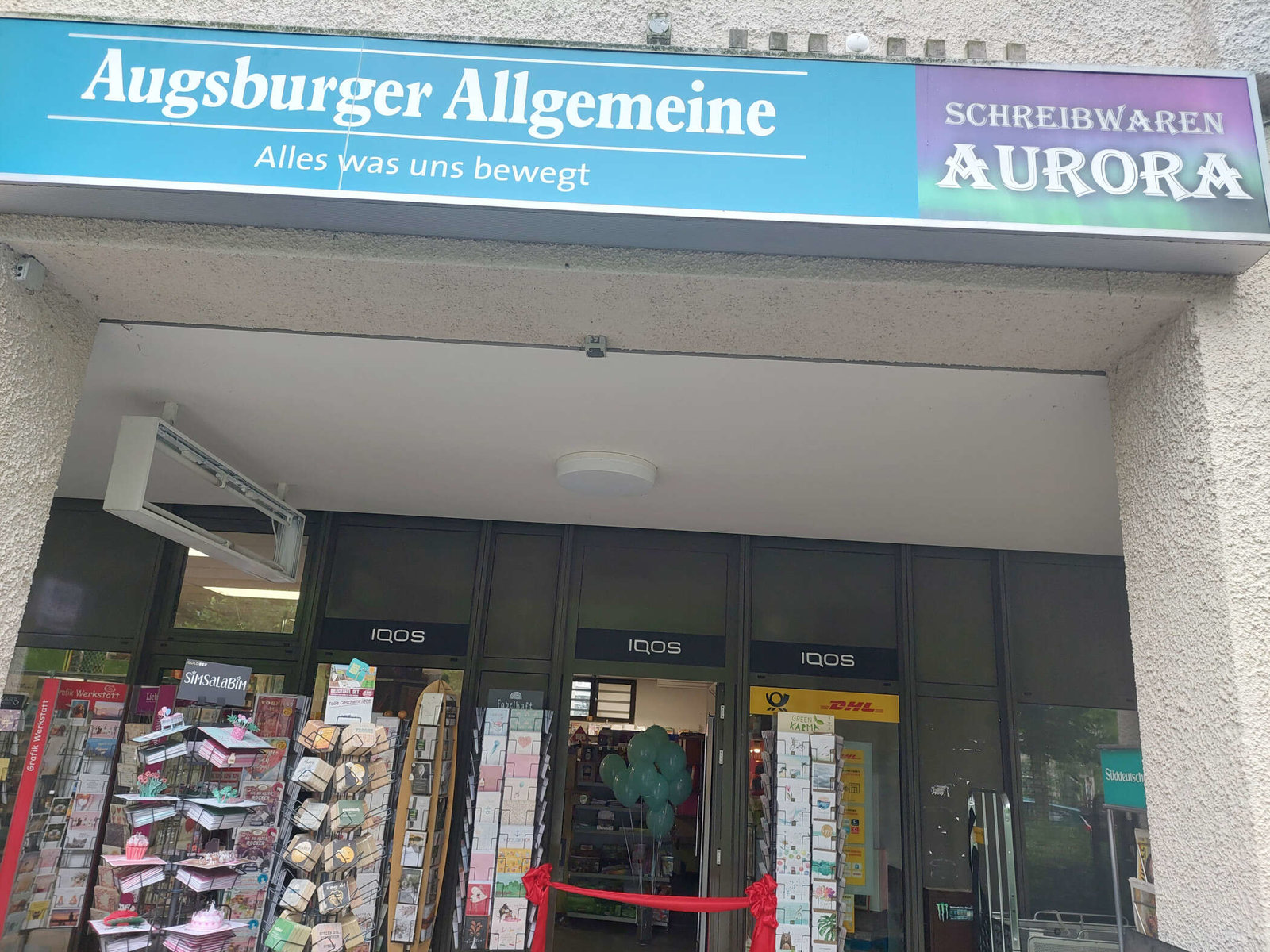 Schreibwarengeschäft Aurora in Augsburg